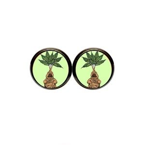 Mandrake Earrings